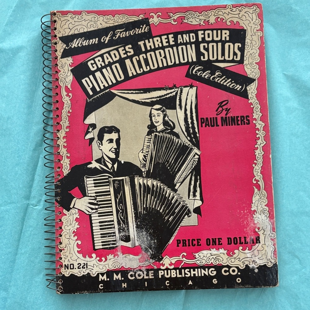 Vintage Accordion Solos Book